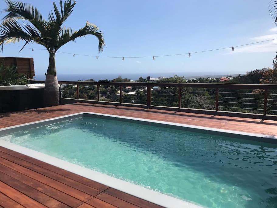 Cocooning Tropic Studio Avec Jacuzzi Privatif Saint-Louis Exterior photo